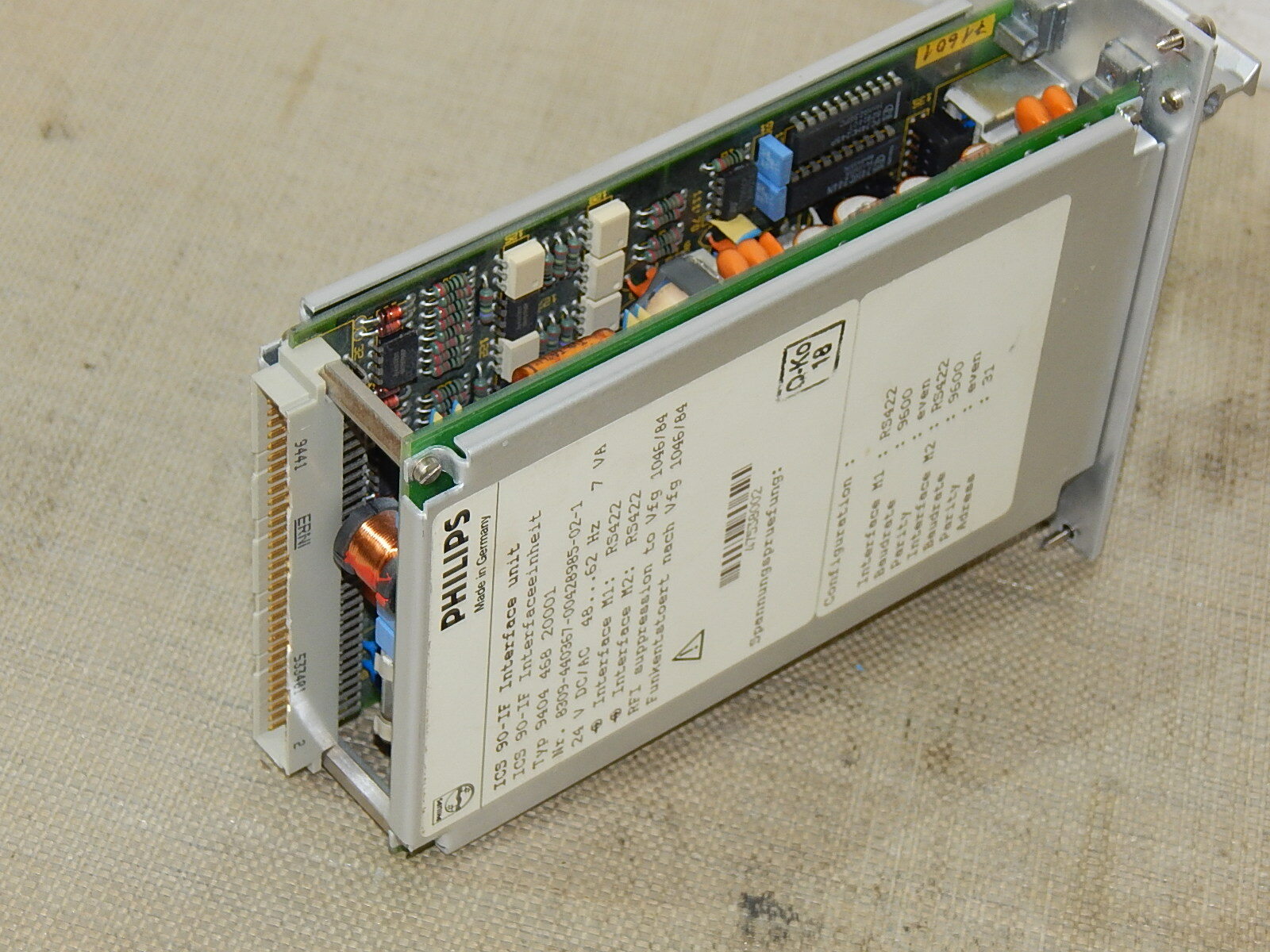 Philips ICS  90-IF   Interface unit Typ.9404 468 20001 