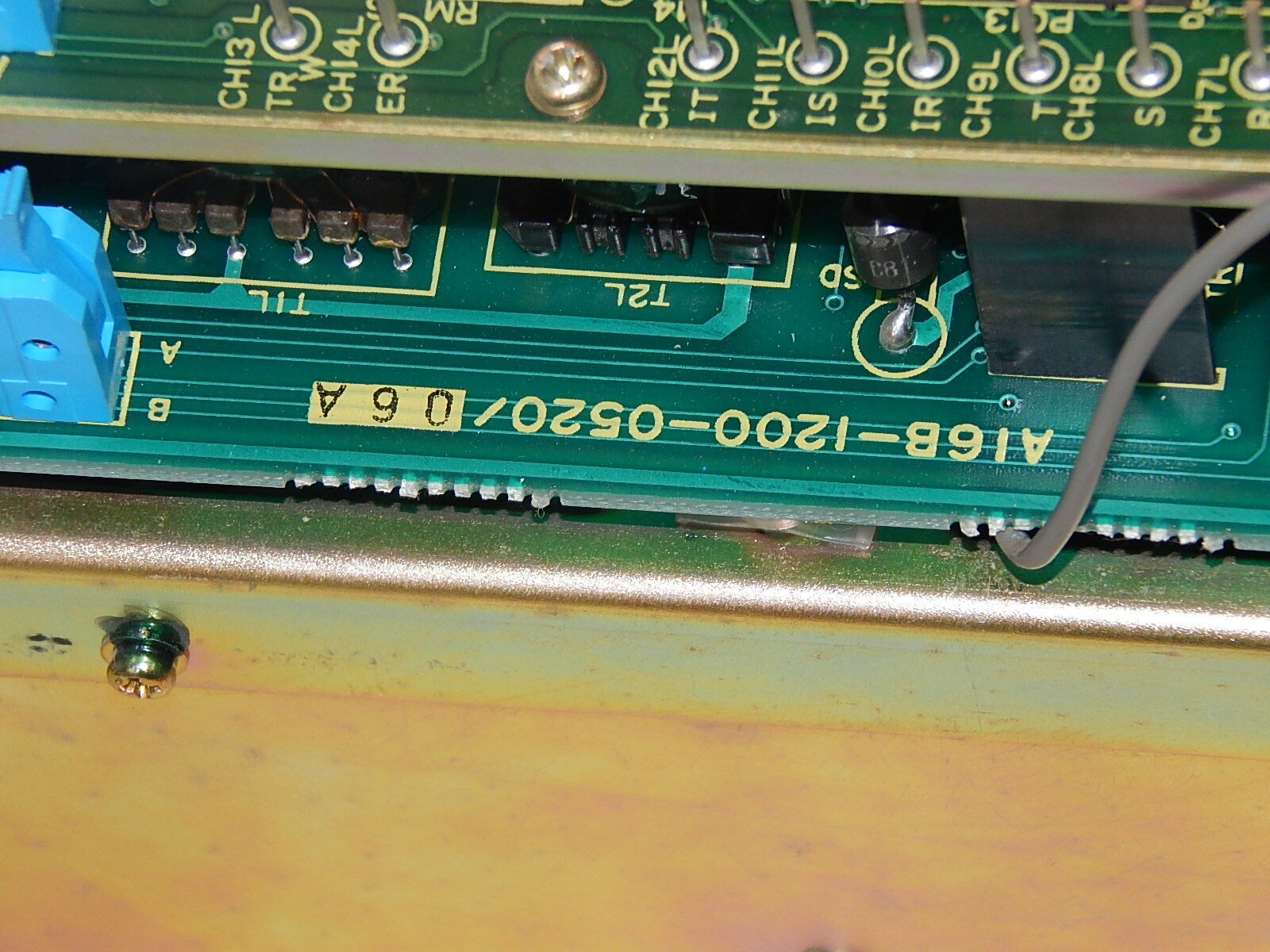 Fanuc Control Board A20B-1001-0470/05A // A16B-1200-05250 // A06B-H201 /06A used