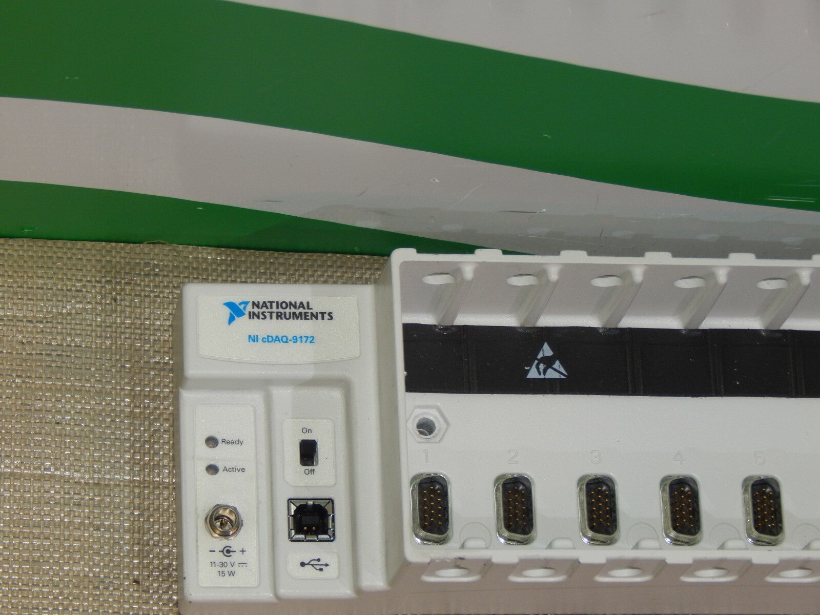  NATIONAL INSTRUMENTS cDAQ-9172, compact DAQ chassis used