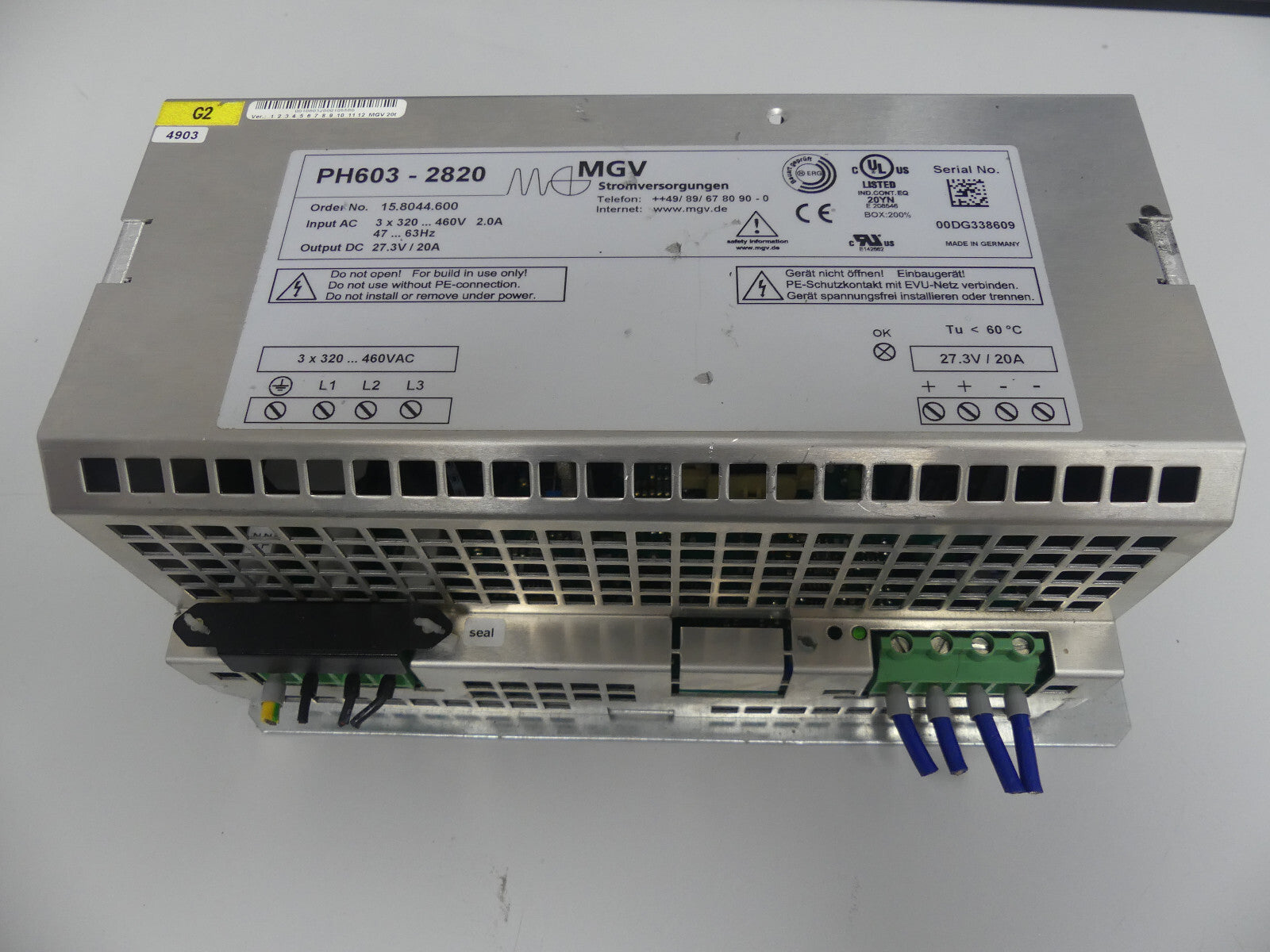 MGV PH603-2820