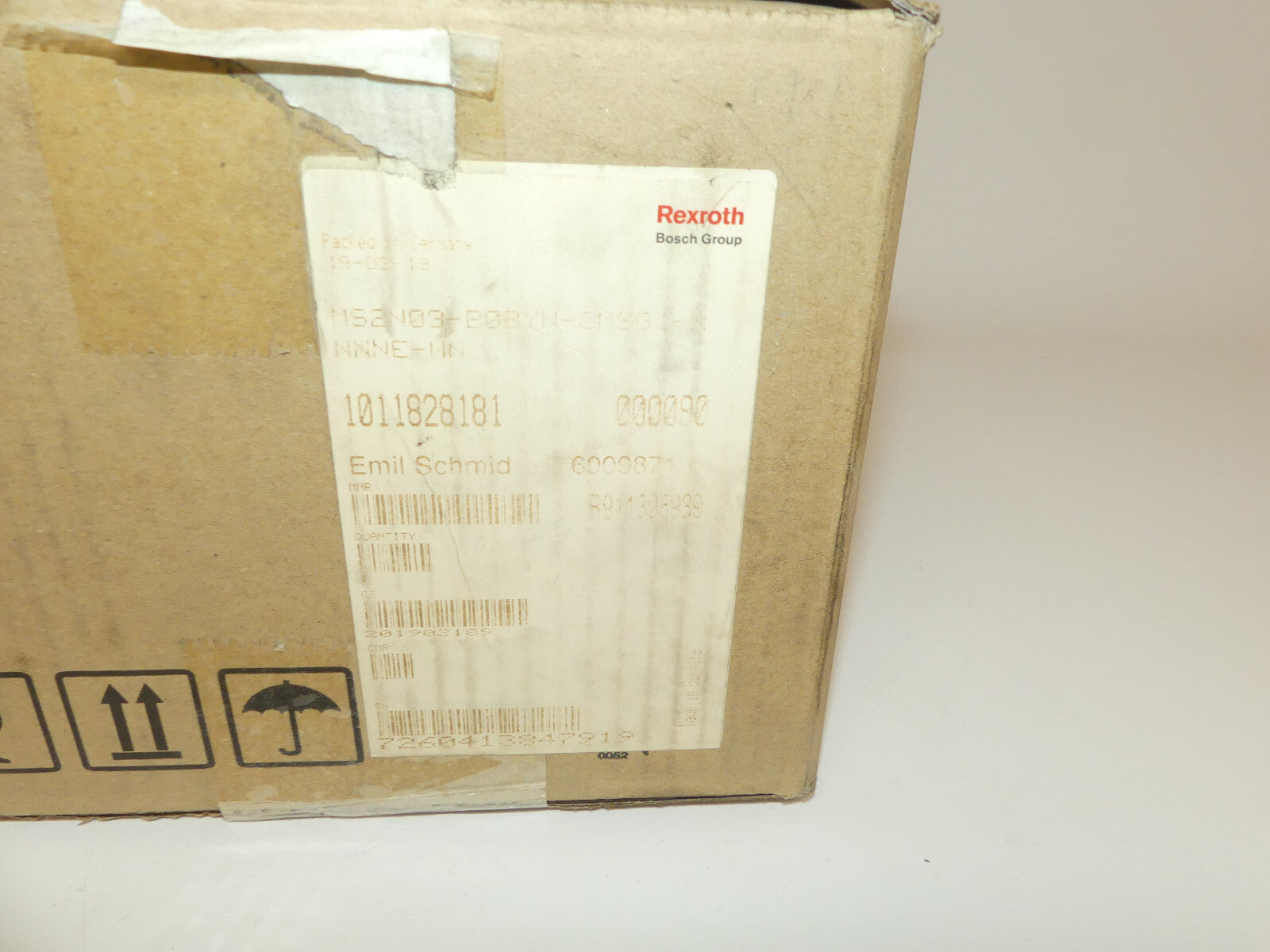 Rexroth MS2N03-B0BYN-CMSG1-NNNNE-NN