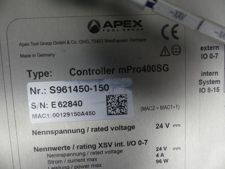 DGD Apex Controller mPro400SG
