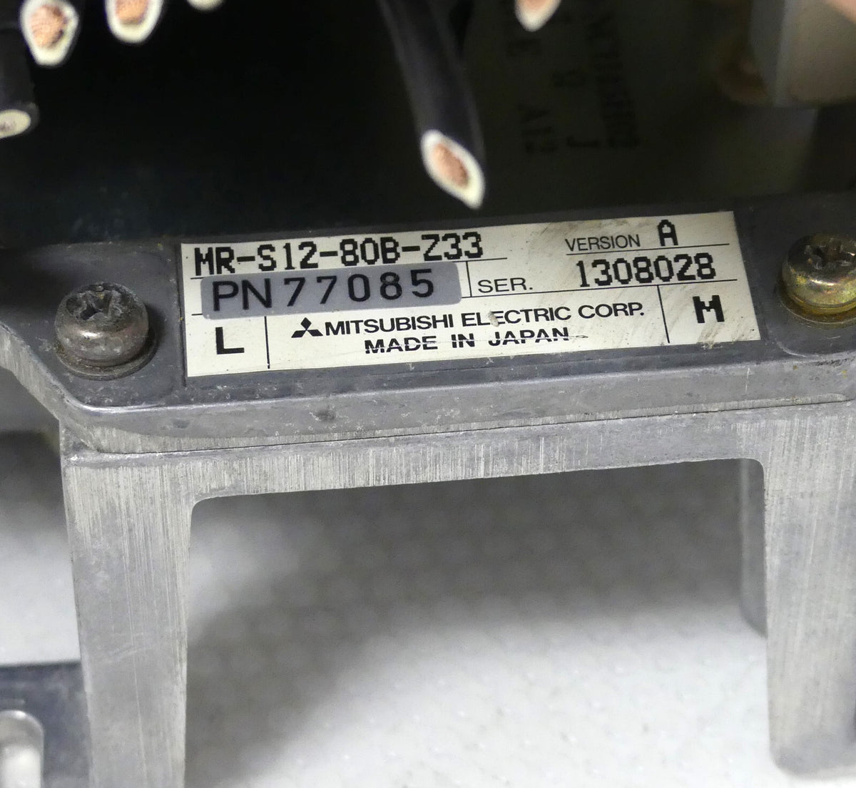 Mitsubishi  MR-S12-80B-Z33+BN624A953G51+BN634A229G51+BN634E230G52+BN634E188G51