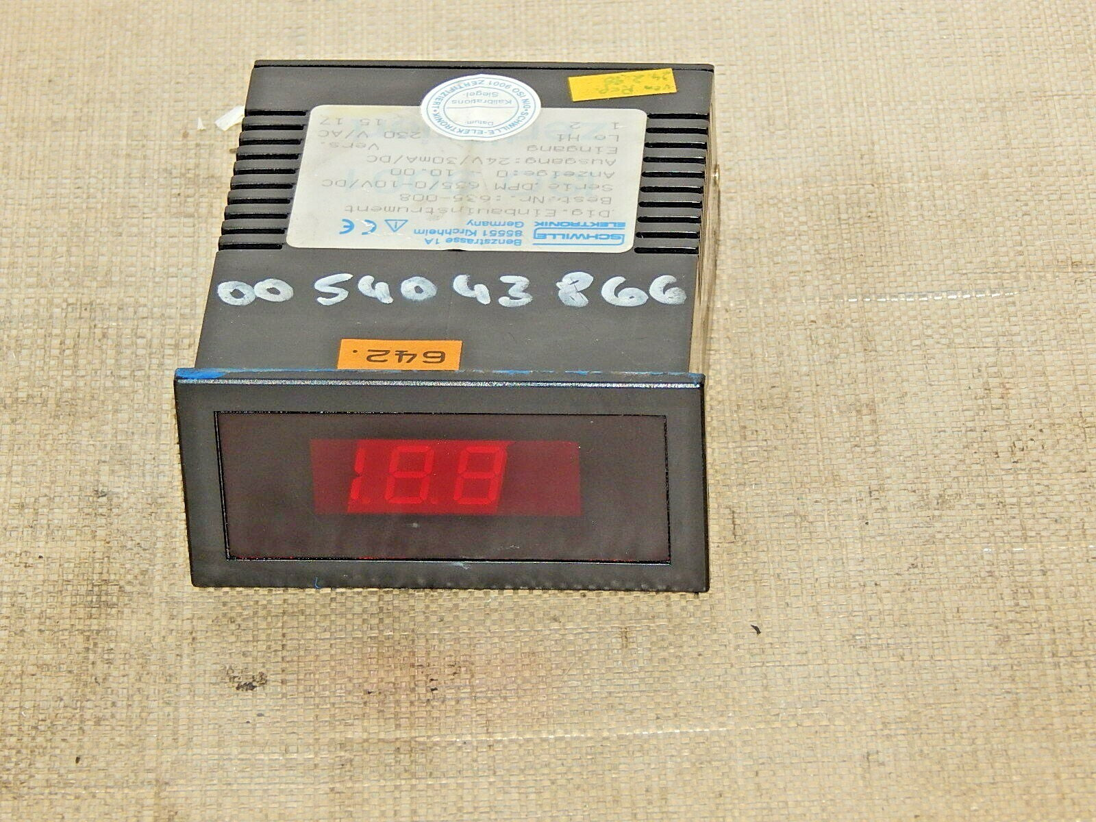  635-008 / SCHWILLE ELEKTRONIK / DPM 635/0-10V/DC 