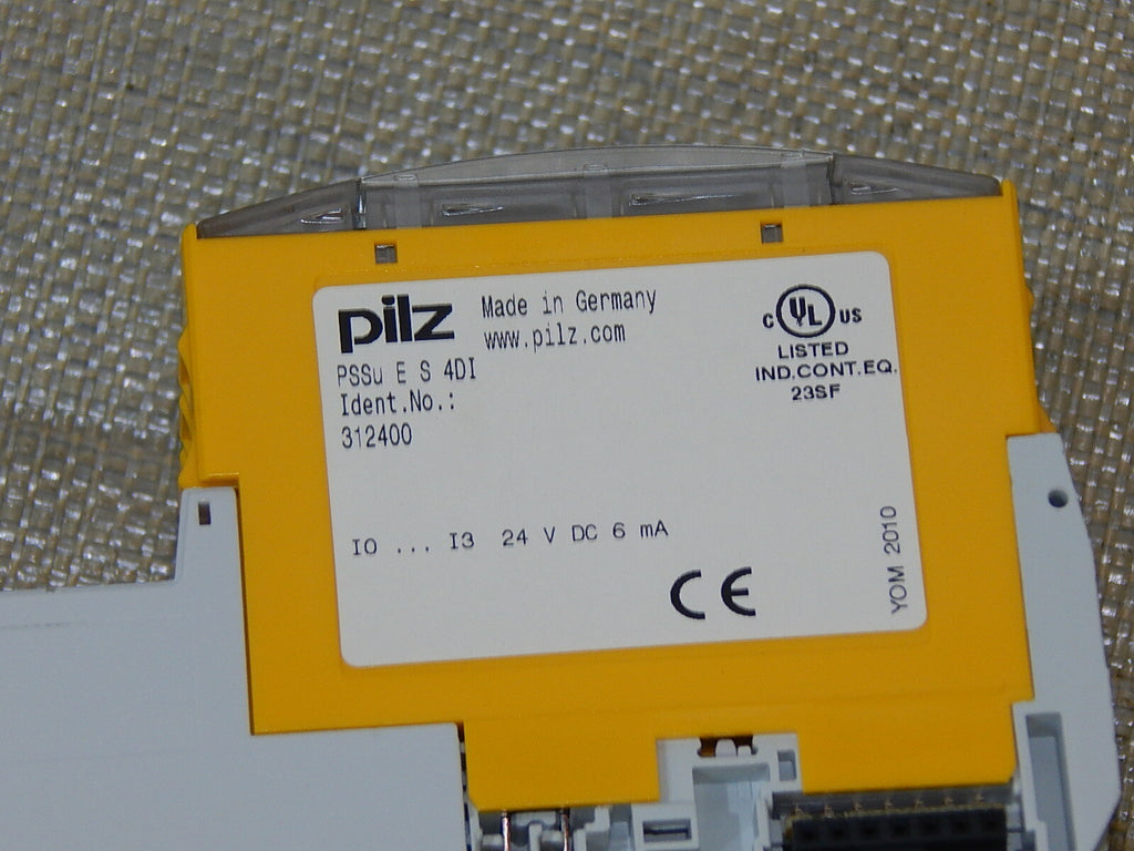 5x PILZ PSSu E S 4DI Elektronikmodul 312400  used
