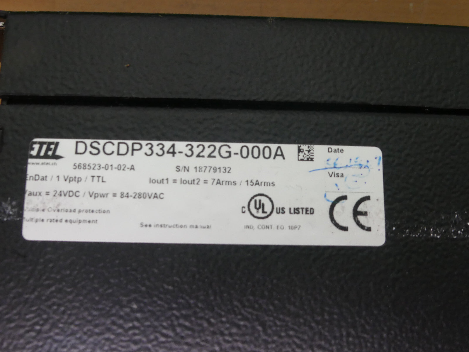 ETEL DSCDP334-322G-000A used