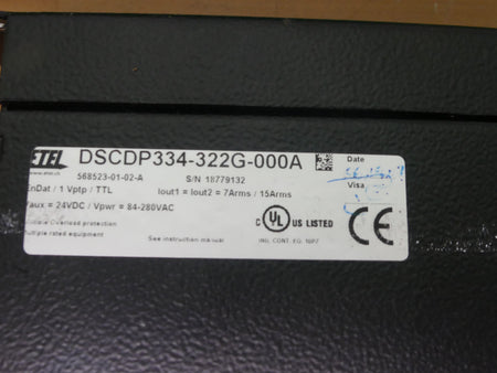 ETEL DSCDP334-322G-000A used