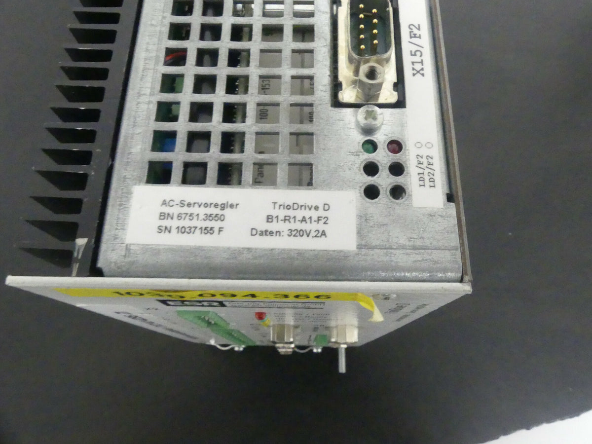  ESR TrioDrive D servo amplifier B1-R1-A1-F2