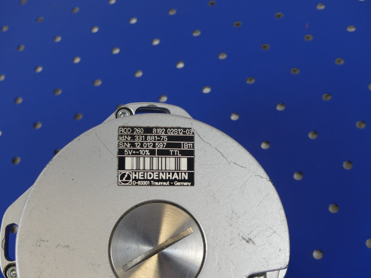 HEIDENHAIN ROD 260 8192 02S12-03 ID NR. 331 881-75