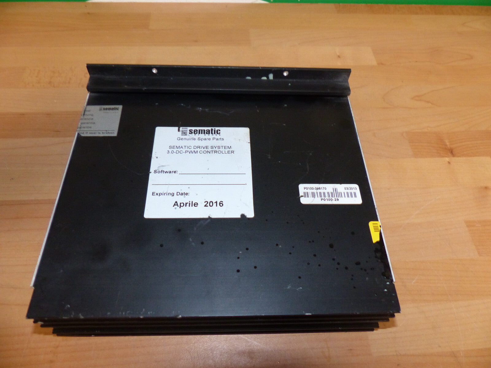 SDS DC-PWM Sematic DC-PWM Encoder Drive System Cod.B157AABX01