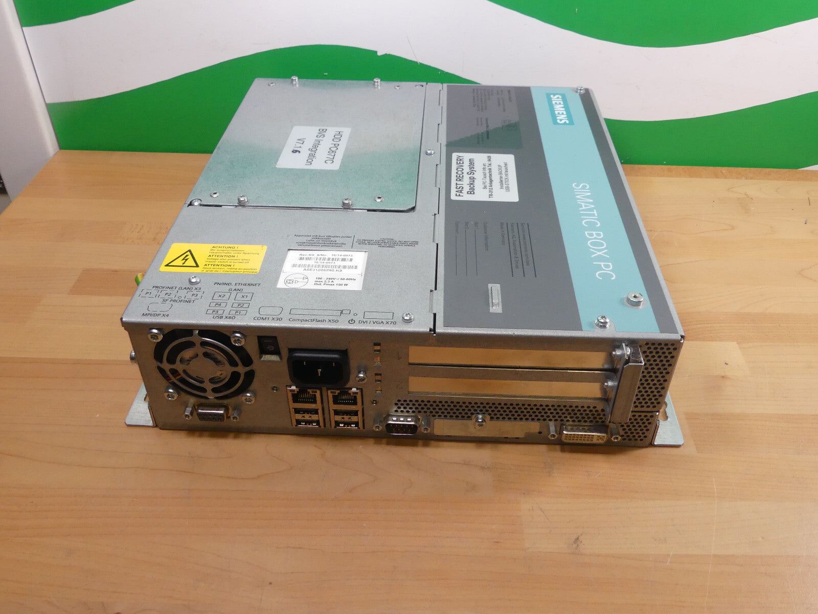 Siemens Simatic Box PC IPC627C  6ES7647-6CH30-0AB0 / 6ES7 647-6CH30-0AB0