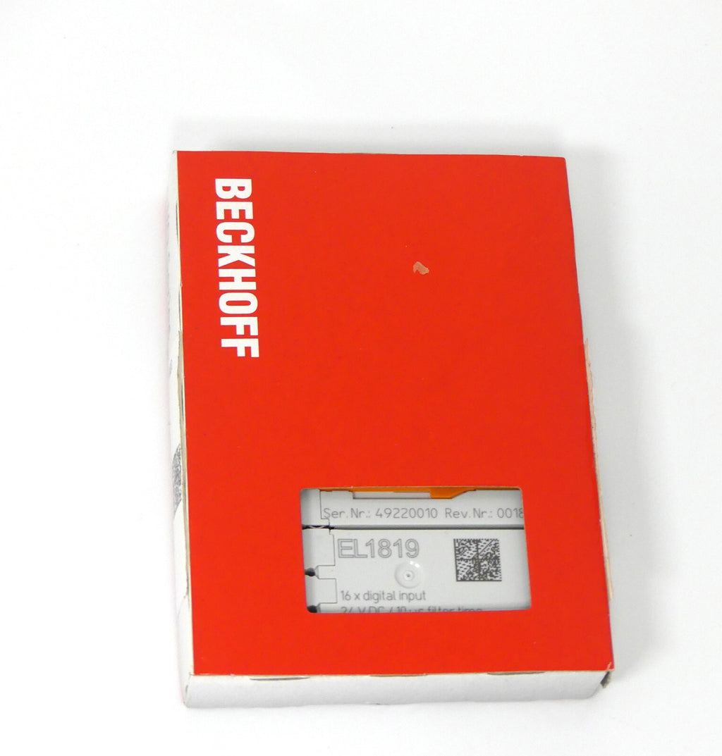 Beckhoff EL1819 16-Kanal-Digital-Eingangsklemme 24 V DC