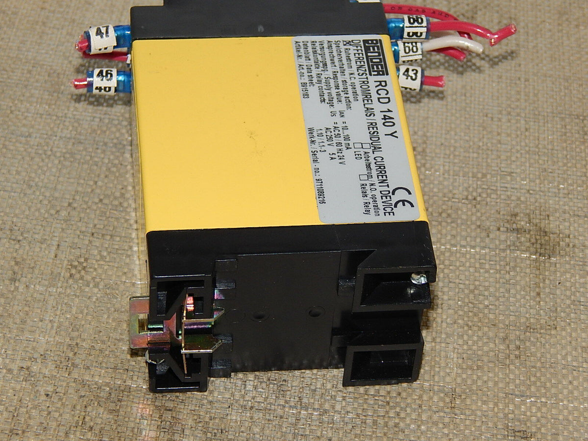  Bender RCD 140Y // RCD140Y Differenzstromüberwachung used