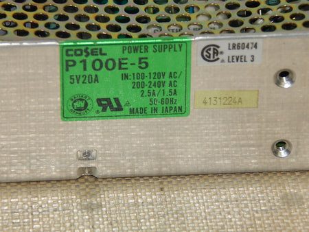  COSEL P100E-5 P100E5 5V 20A Power Supply used