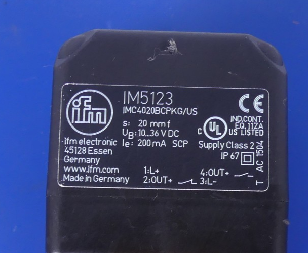 IFM  IM5123 IMC4020BCPKG/US