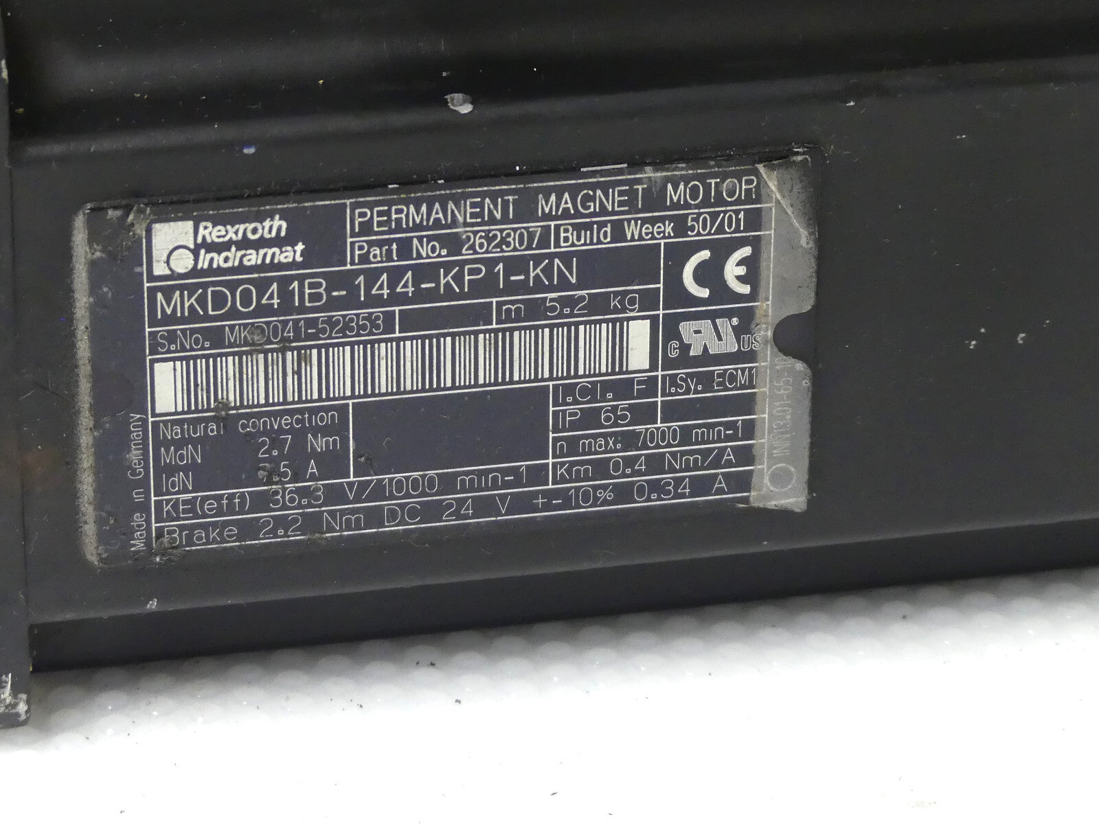 REXROTH  MKD041B-144-KP1-KN (leicht beschädigt)