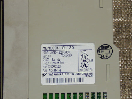 Yaskawa MEMOCON GL120  Model. JAMSC-120DDI34301  used  s.Bilder