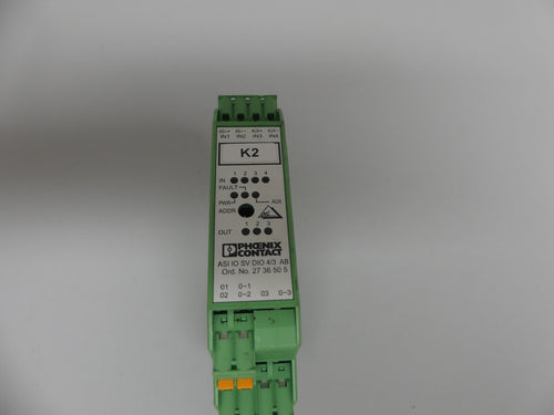 2x Phoenix Contact ASI IO SV DIO 4/3 AB   Ord. No. 2736505