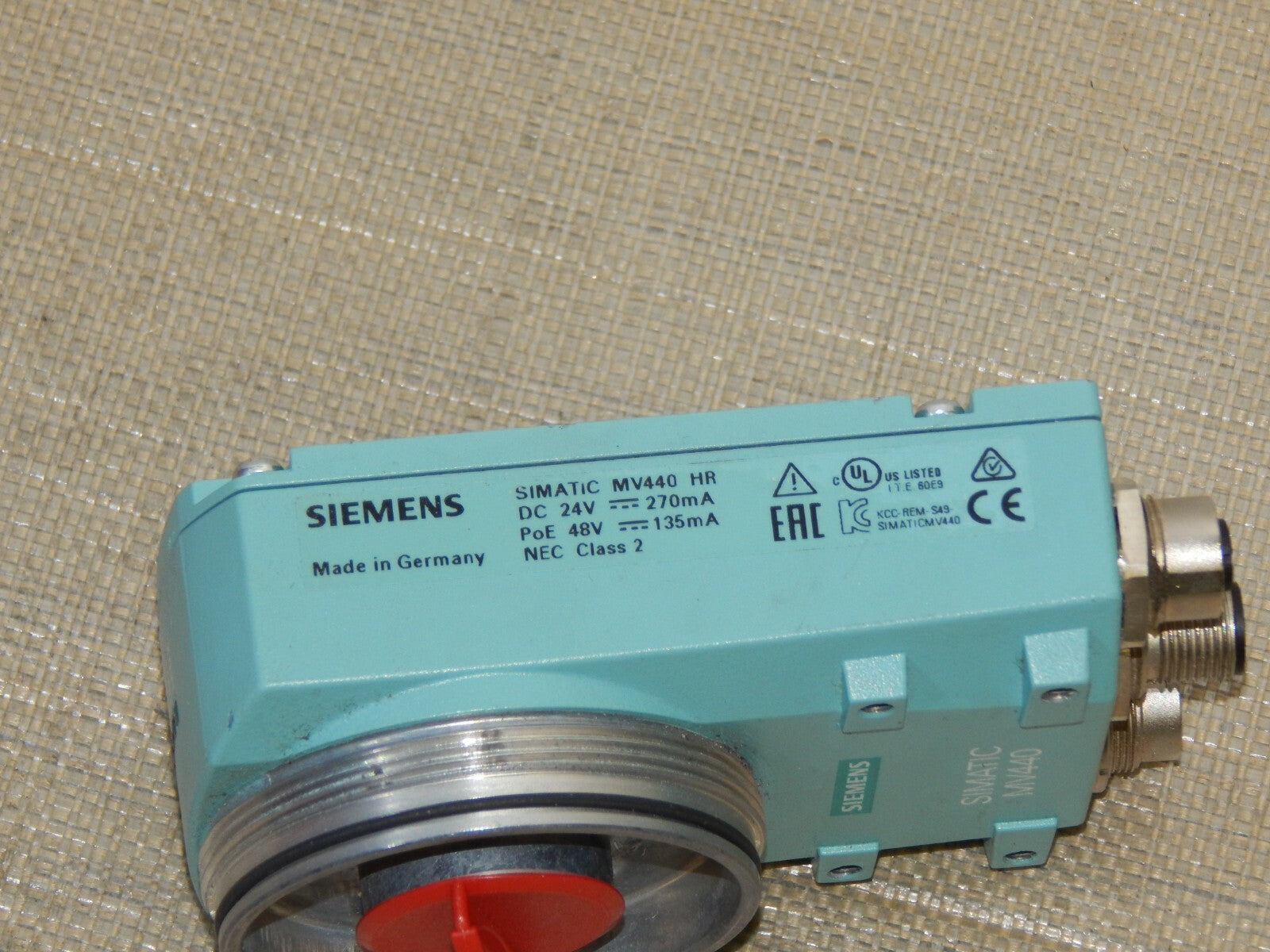  Siemens 6GF3440-1GE10 Simatic MV440 HR Barcodeleser Grundeinheit  E.05 s.Bilder