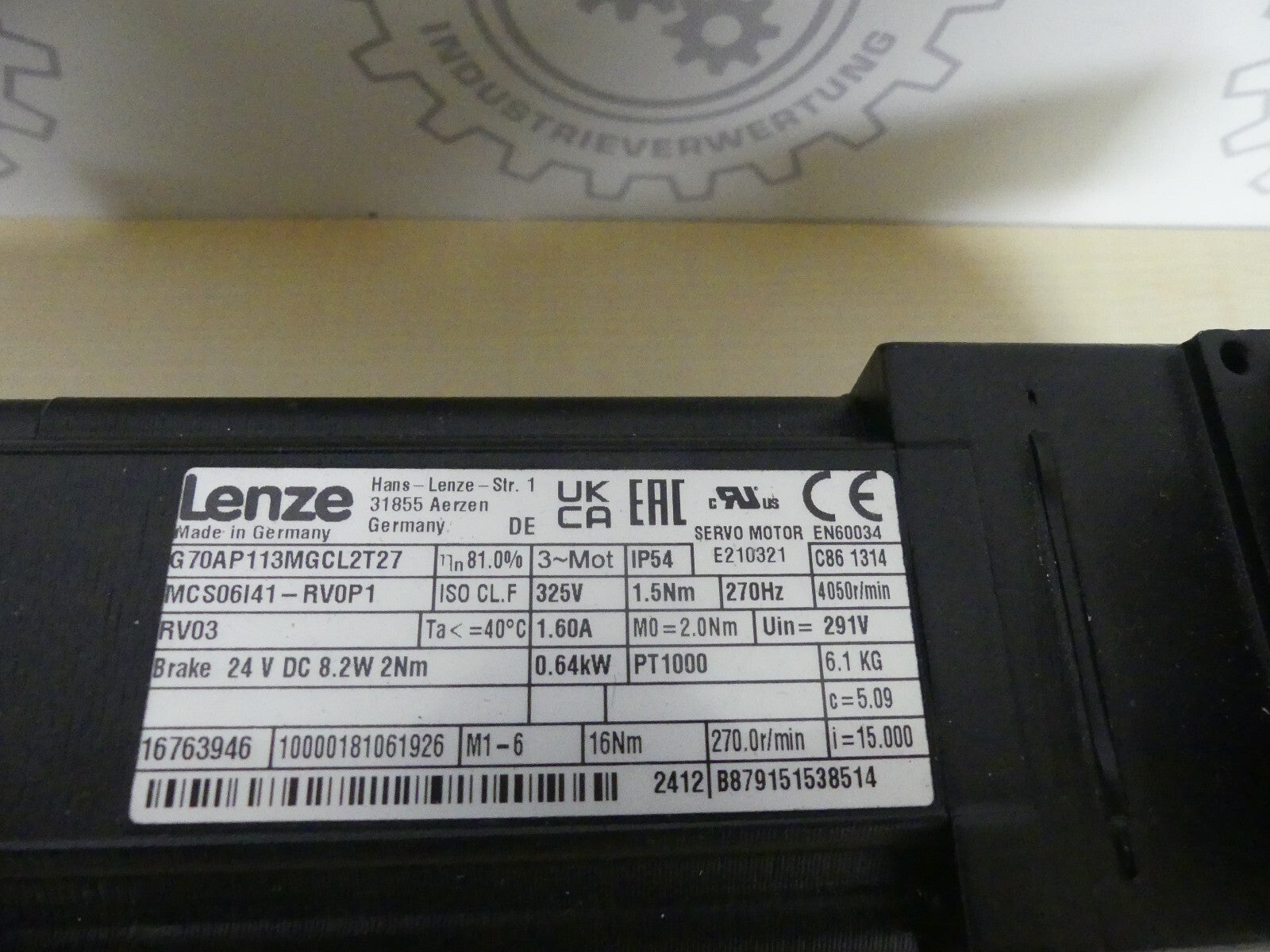 LENZE MCS06I41-RV0P1