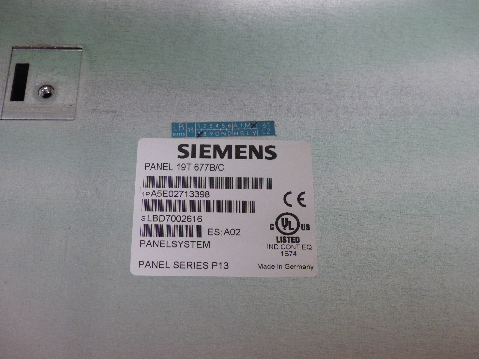 Siemens Simatic Panel PC Touch 19T 677B/C A5E02713398 S. Bilder