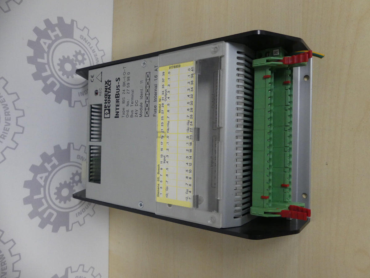 PHOENIX CONTACT IBS 24 BK-I/0-T