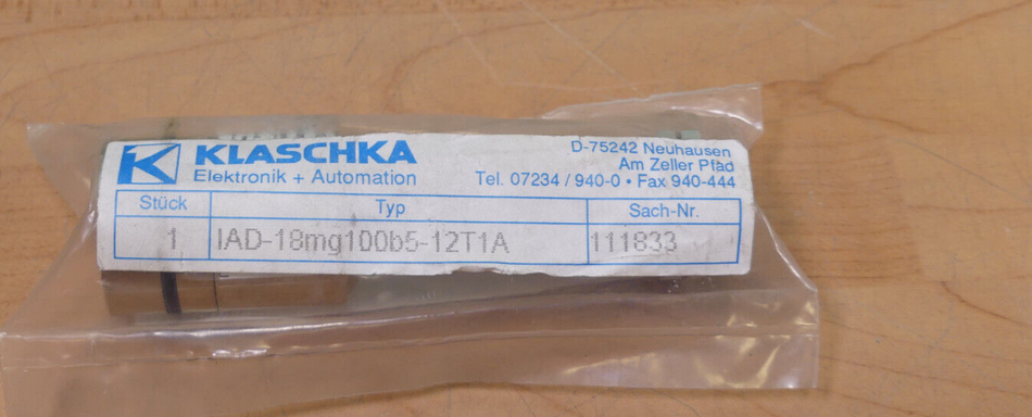 klaschka IAD-18mg100b5-12T1A