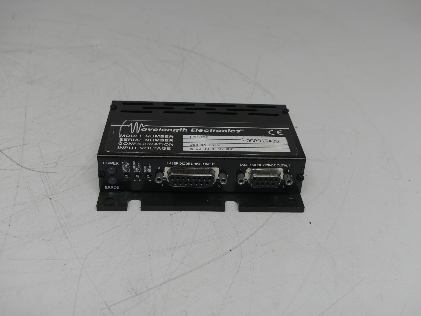 WAVELENGTH ELECTRONICS FPL-250