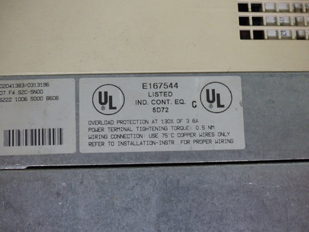 Flender Motox Drive E167544 Frequenzumrichter 1,6  KVA