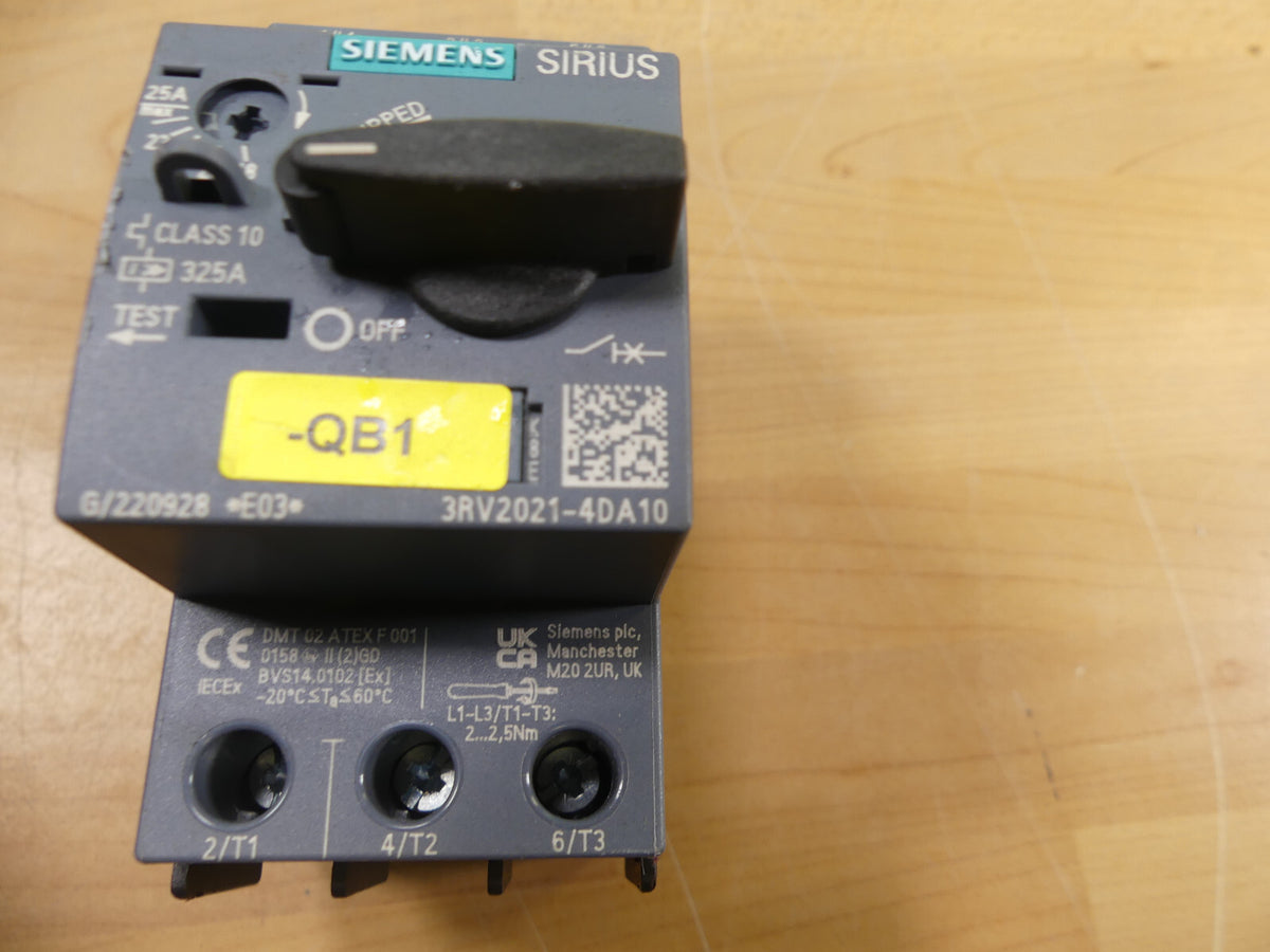 Siemens Sirius 3RV2021-4DA10 Leistungsschalter