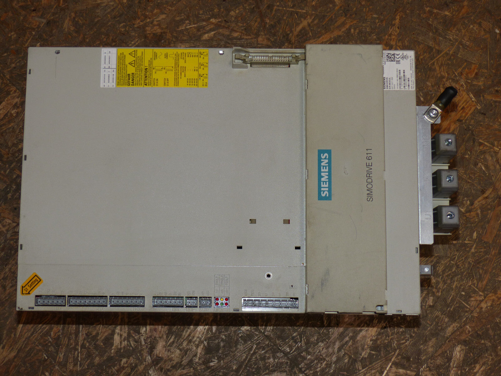 Siemens Simodrive E/R-Modul EXT. 55/71 KW   6SN1146-1BB00-0DA1  Version: H