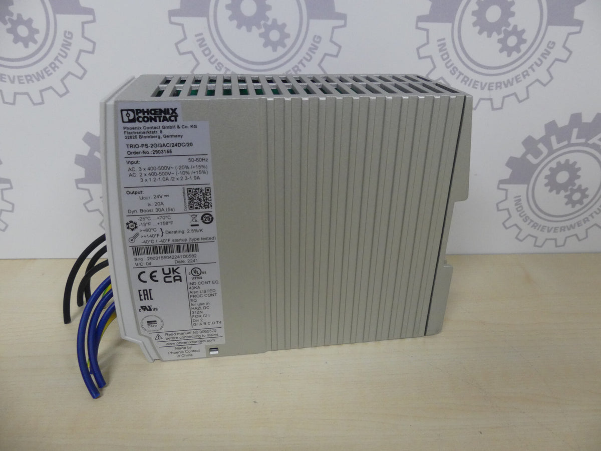 Phoenix Contact TRIO-PS-2G/3AC/24DC/20