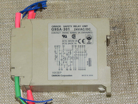 Omron G9SA-301 Sicherheitsrelais Used