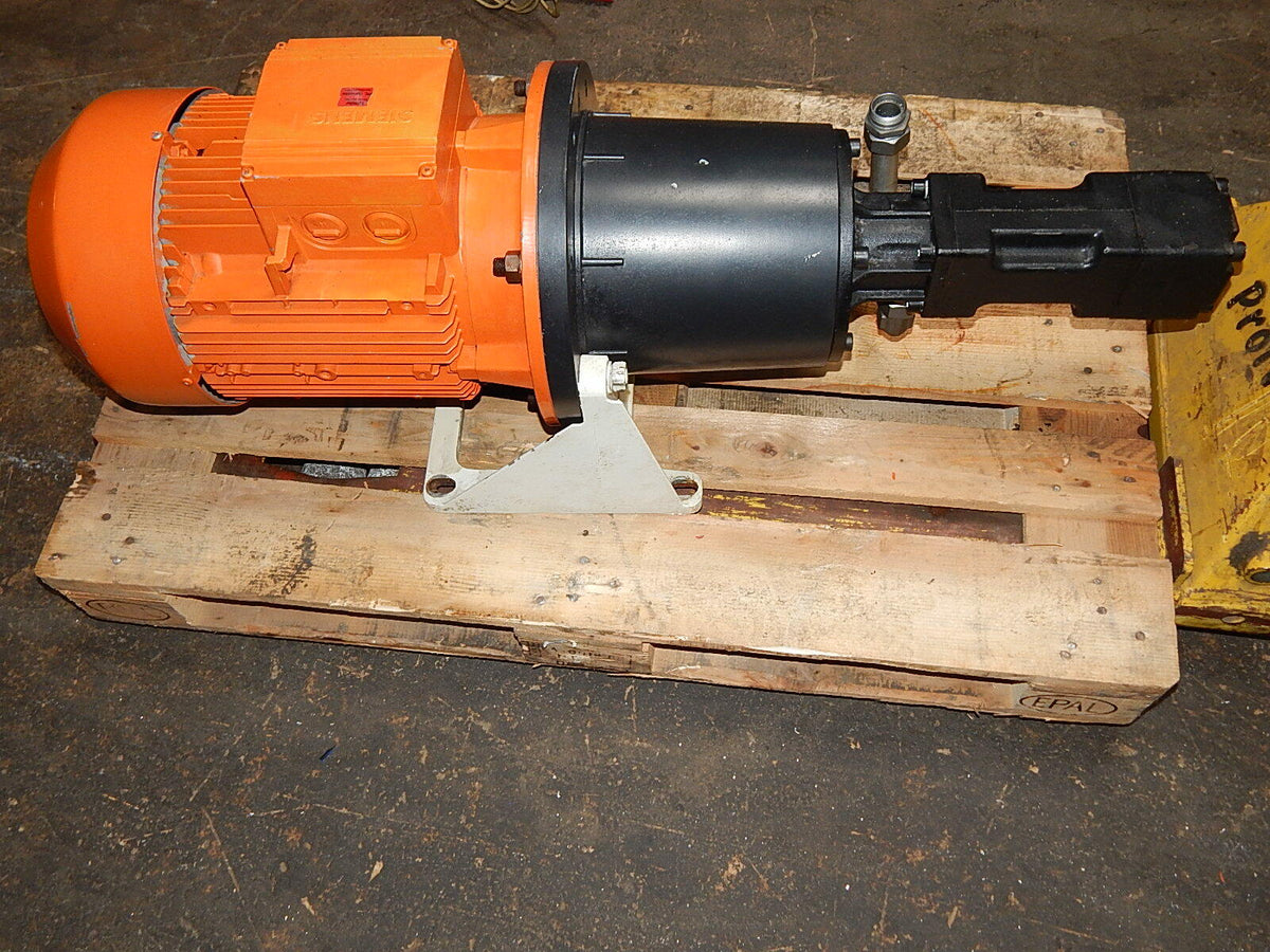 Brinkmann pumps Schraubenspindel pumpe Hochdruckpumpe FFS 364  mit Motor 15KW