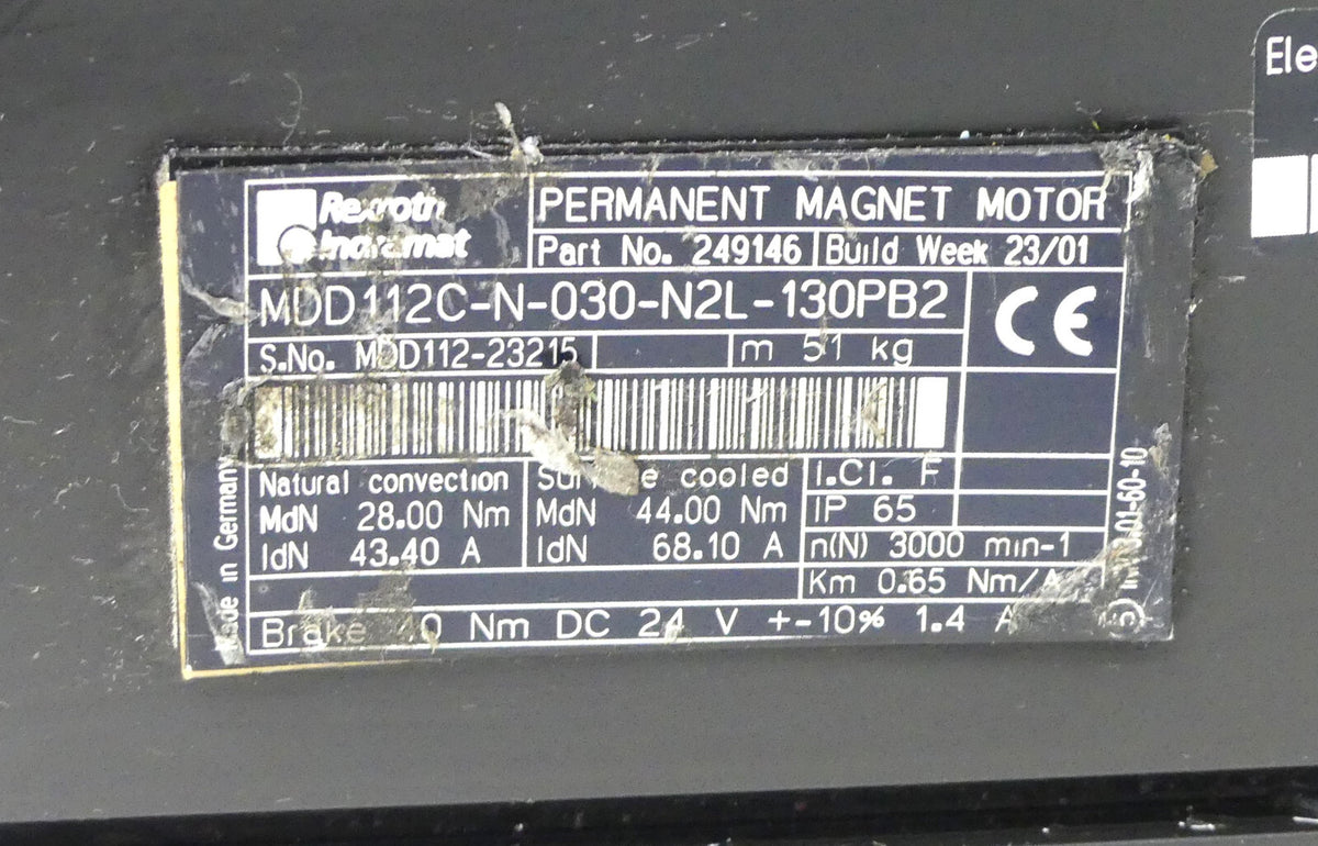 INDRAMAT MDD112C-N-030-N2L-130PB2