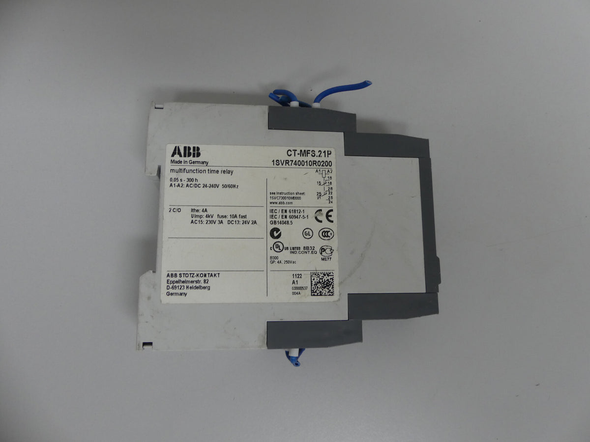 ABB CT-MFS.21P Multifuktions Zeitrelais