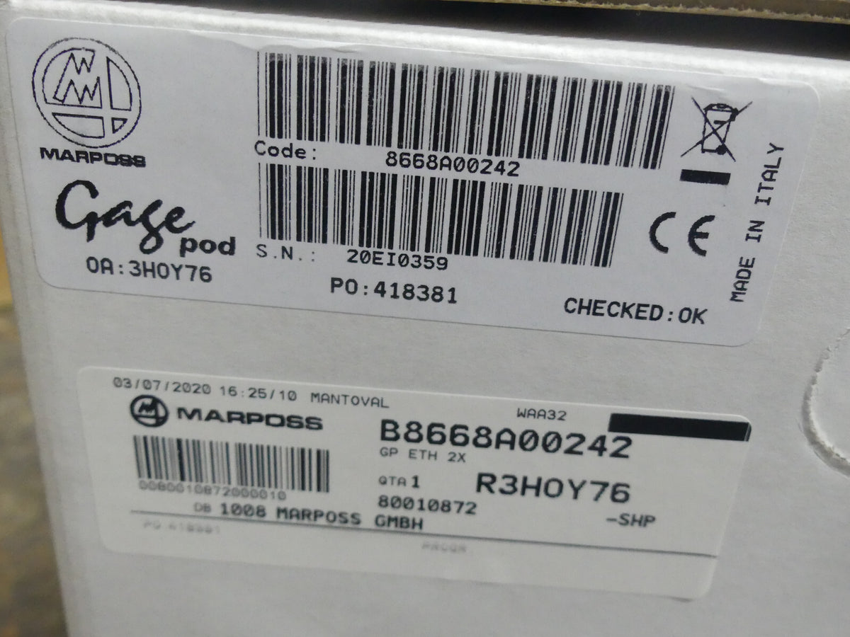 Marposs Gagepod  2XLVDT 4x4 VEAM  8668A00242