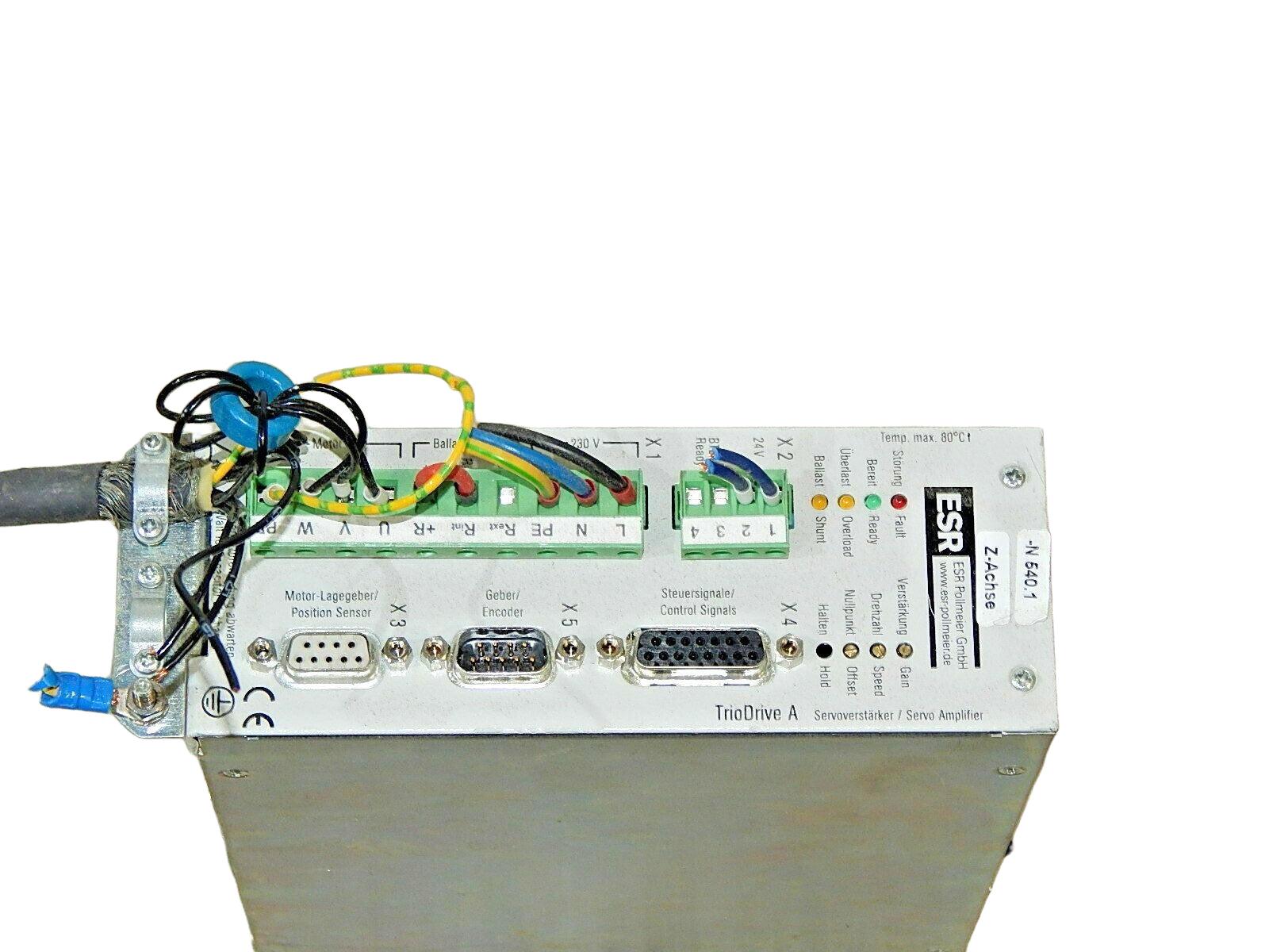 ESR AC-Servoverstärker TrioDrive A // BN 6651.3701-K5-G1-S9 Used