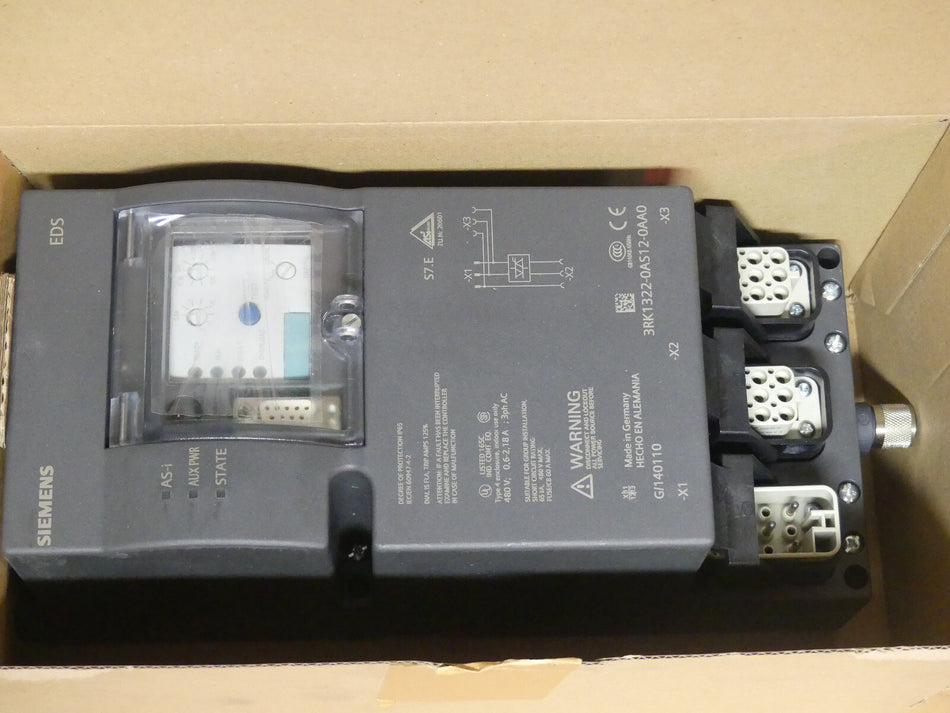 Siemens 3RK1322-0AS12-0AA0 Kompaktstarter Starter   3RK13220AS120AA0