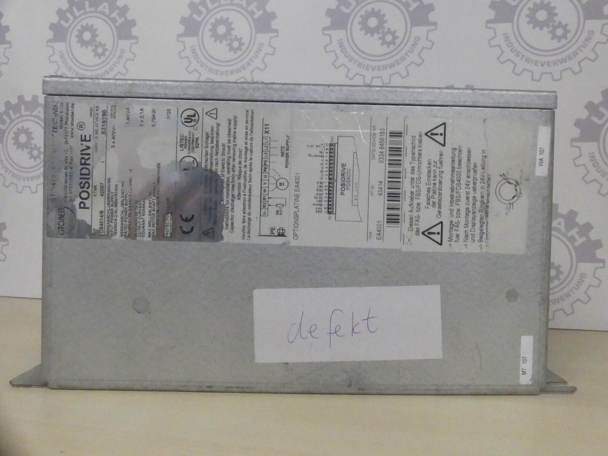 Stöber POSIDRIVE FDS 4000 / DEFEKT