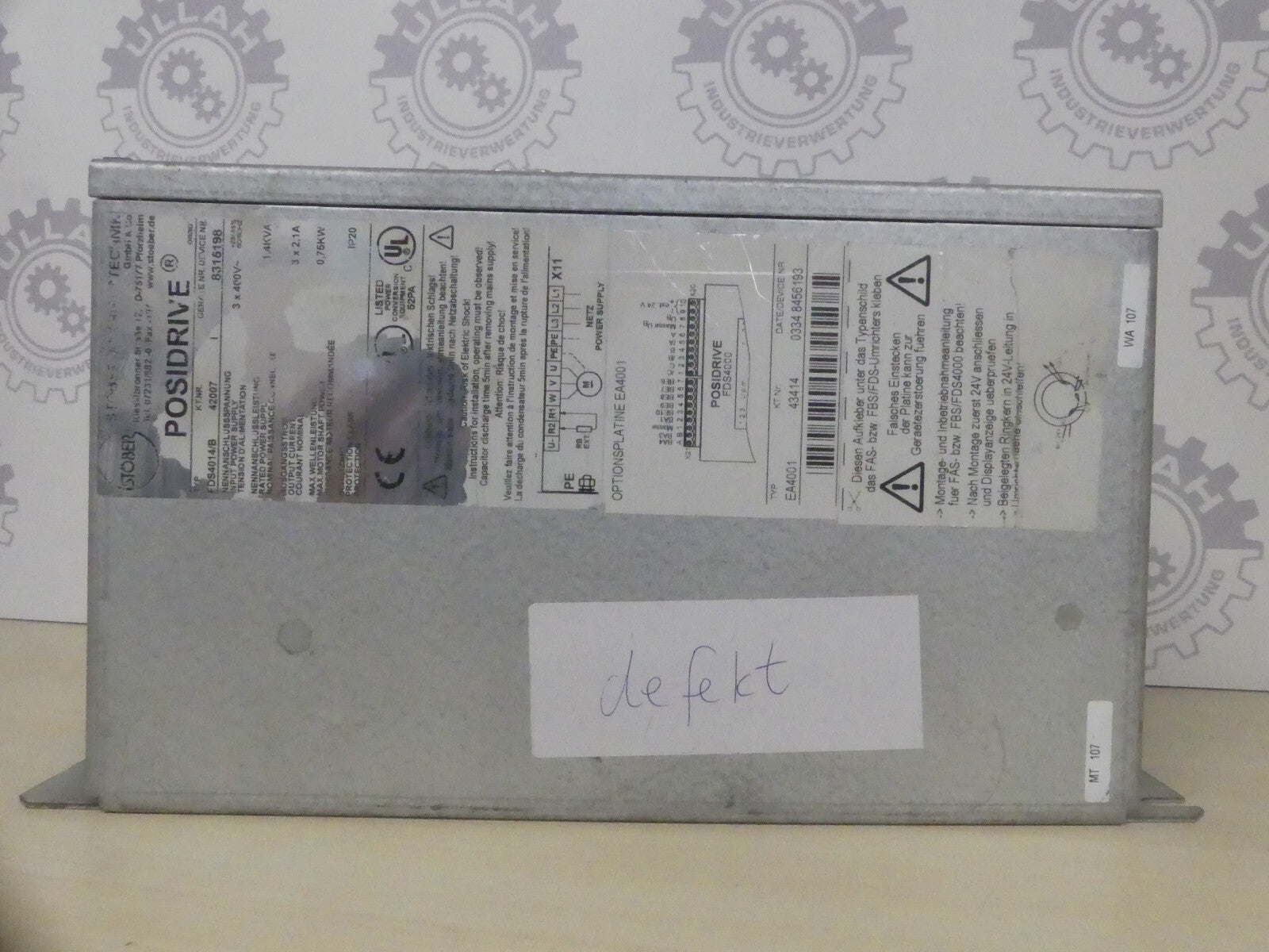Stöber POSIDRIVE FDS 4000 / DEFEKT