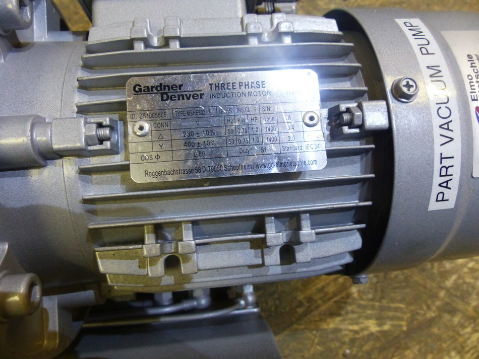 Gardner Denver  MSHE802.4  // VCA 25 01 10 10212101 AA / BJ.2015 Vacuumpumpe
