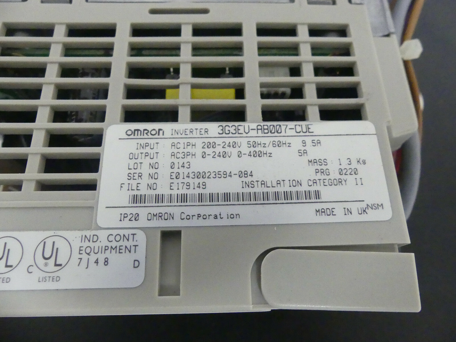 Omron 3G3EV-AB007-CUE