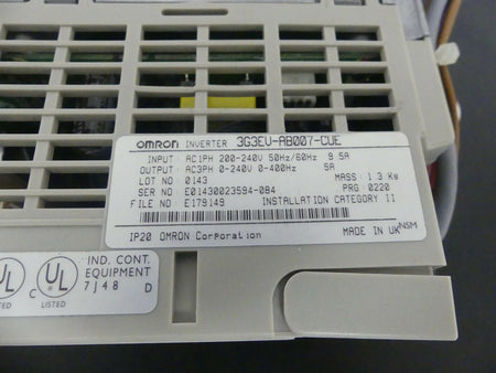 Omron 3G3EV-AB007-CUE