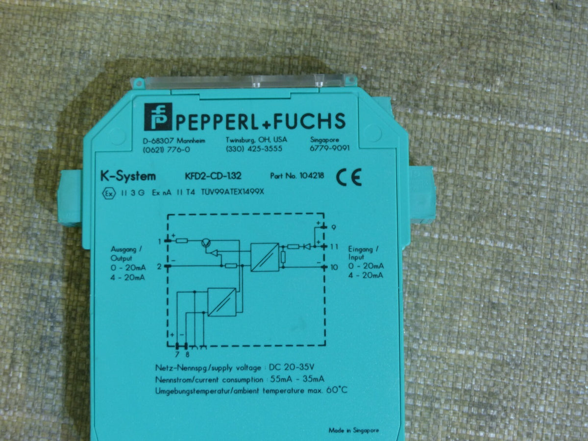 Pepperl Fuchs KFD2-CD-132