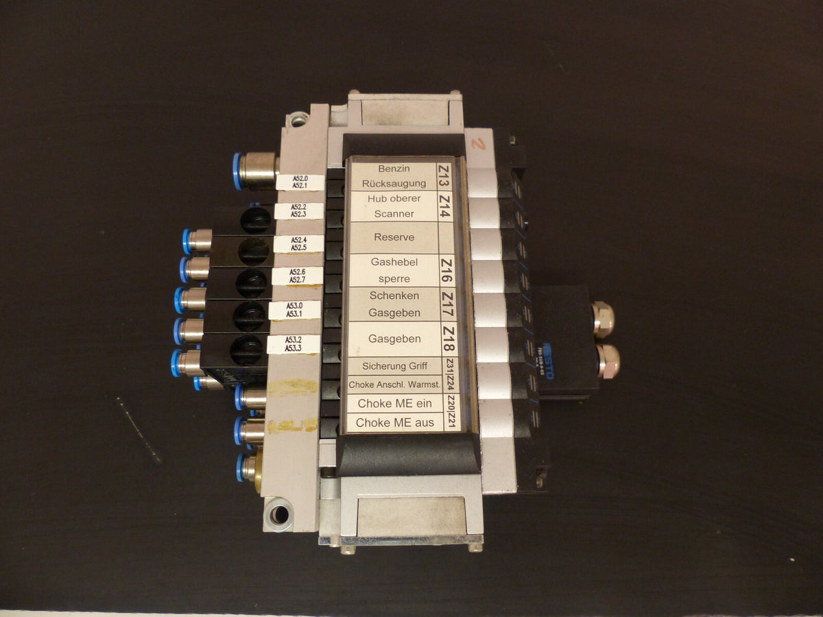 FESTO CPV 14-VI 18210 / CPV 14-GE-DIO1-8 / CPV 14-VI-P8-1/8-B /FBS-SUB-9-GS-DP-B