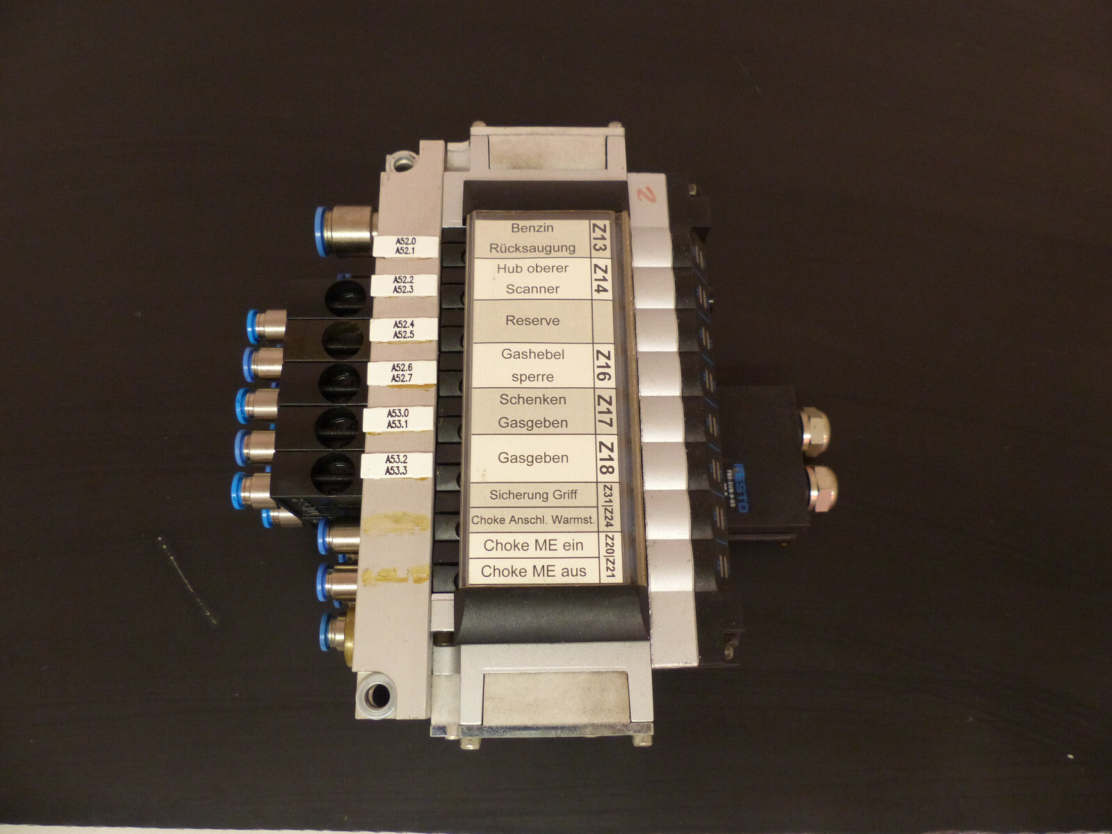 FESTO CPV 14-VI 18210 / CPV 14-GE-DIO1-8 / CPV 14-VI-P8-1/8-B /FBS-SUB-9-GS-DP-B