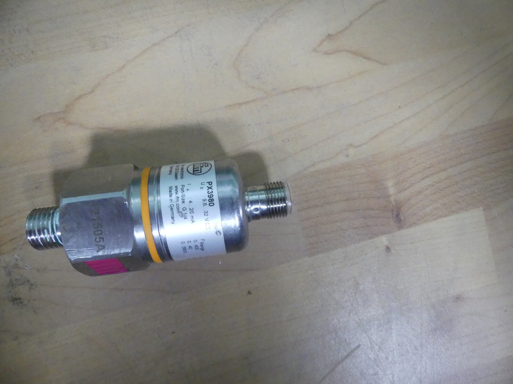 IFM PX3980 Elektronischer Drucksensor Drucktransmitter used