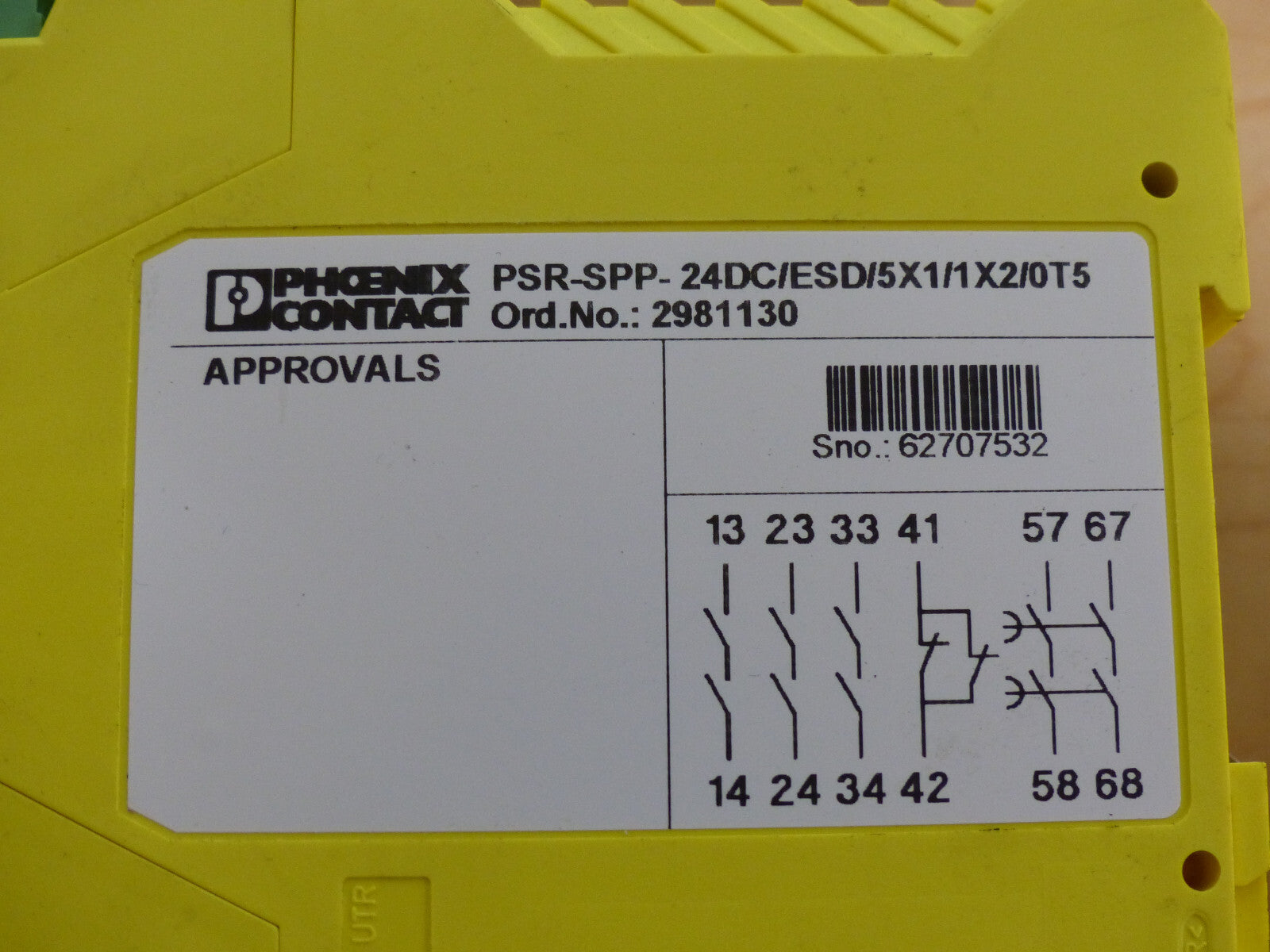 Phoenix Contact PSR-SPP- 24DC/ESD/5X1/1X2/0T5