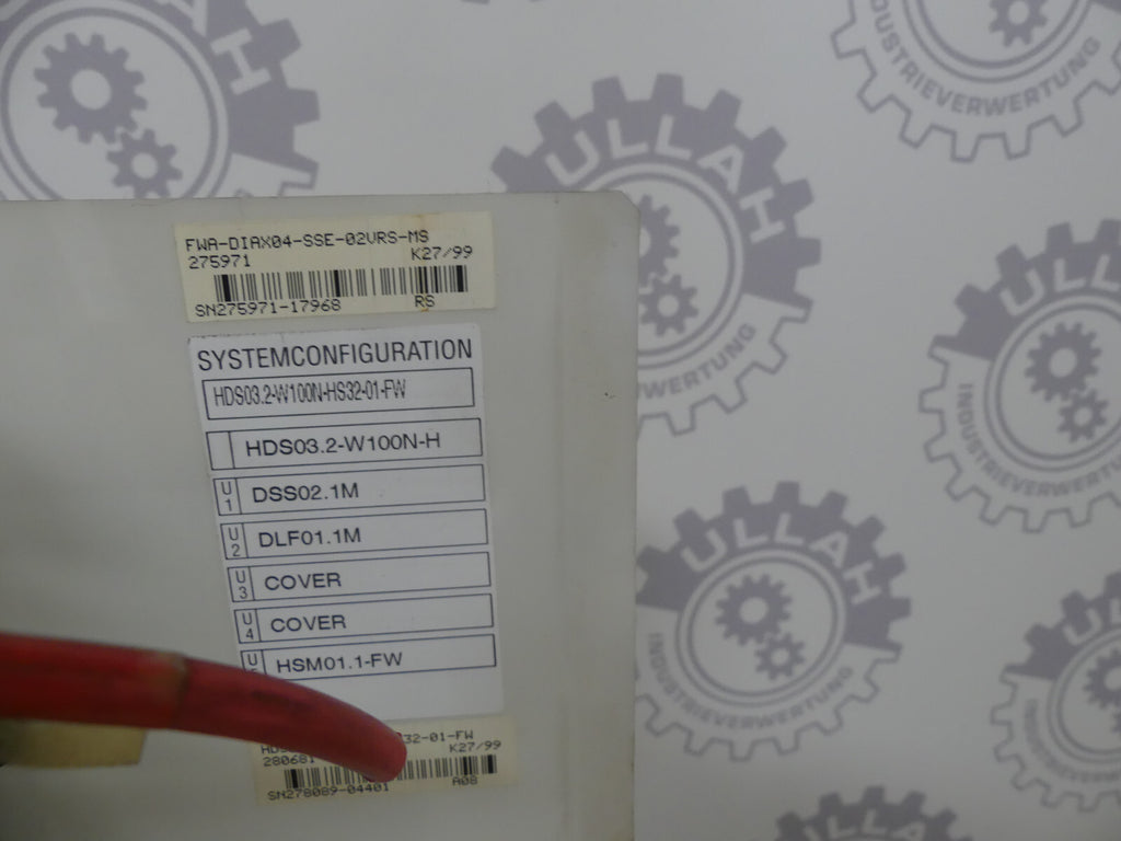 REXROTH HDS03.2-W100N-HS32-01-FW